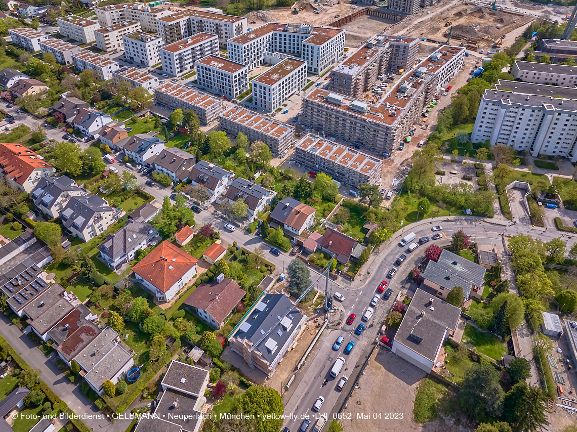 04.05.2023 - Luftbilder vom Alexisqaurtier und Pandion Verde in Neuperlach 04.05.2023 - Luftbilder vom Alexisqaurtier und Pandion Verde in Neuperlach